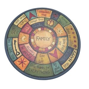 Demdaco Colorful Family Board Game